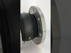 Συγκοινωνία φλάντζας από ανοξείδωτο χάλυβα κυματοειδής αντισταθμιστής με ευέλικτη άρθρωση EPDM