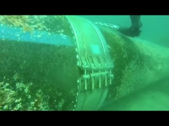 1 2 ιντσών Ζυγισμένα σωλήνες Επισκευή Κραμπ από ανοξείδωτο χάλυβα Σιδηροδρομικά είδη Εργασίες παροχής νερού