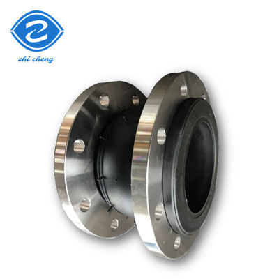 DN15-DN4000 σωλήνες Φlexural Gum Expansion Joint με υποστήριξη βαλβίδας και 304 Flange