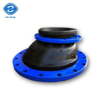 EPDM εκκεντρικός μειωτής ελαστικής διαστολής DN200-DN350 οριζόντιας σχεδίασης κάτω