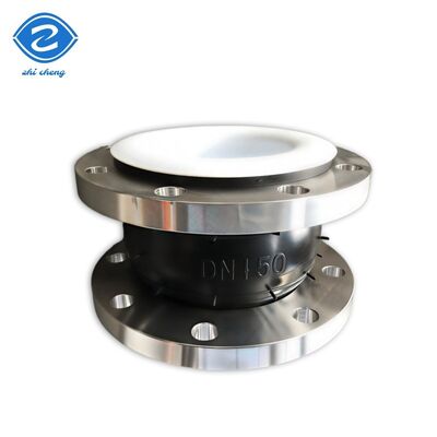 Αναπτύχθηκε για χαμηλή συντήρηση και απορρόφηση της κίνησης στην σωλήνα βαλβίδα αντλίας μέσα και έξω 304 ανοξείδωτο χάλυβα επενδυμένο PTFE ευέλικτη ζεύξη